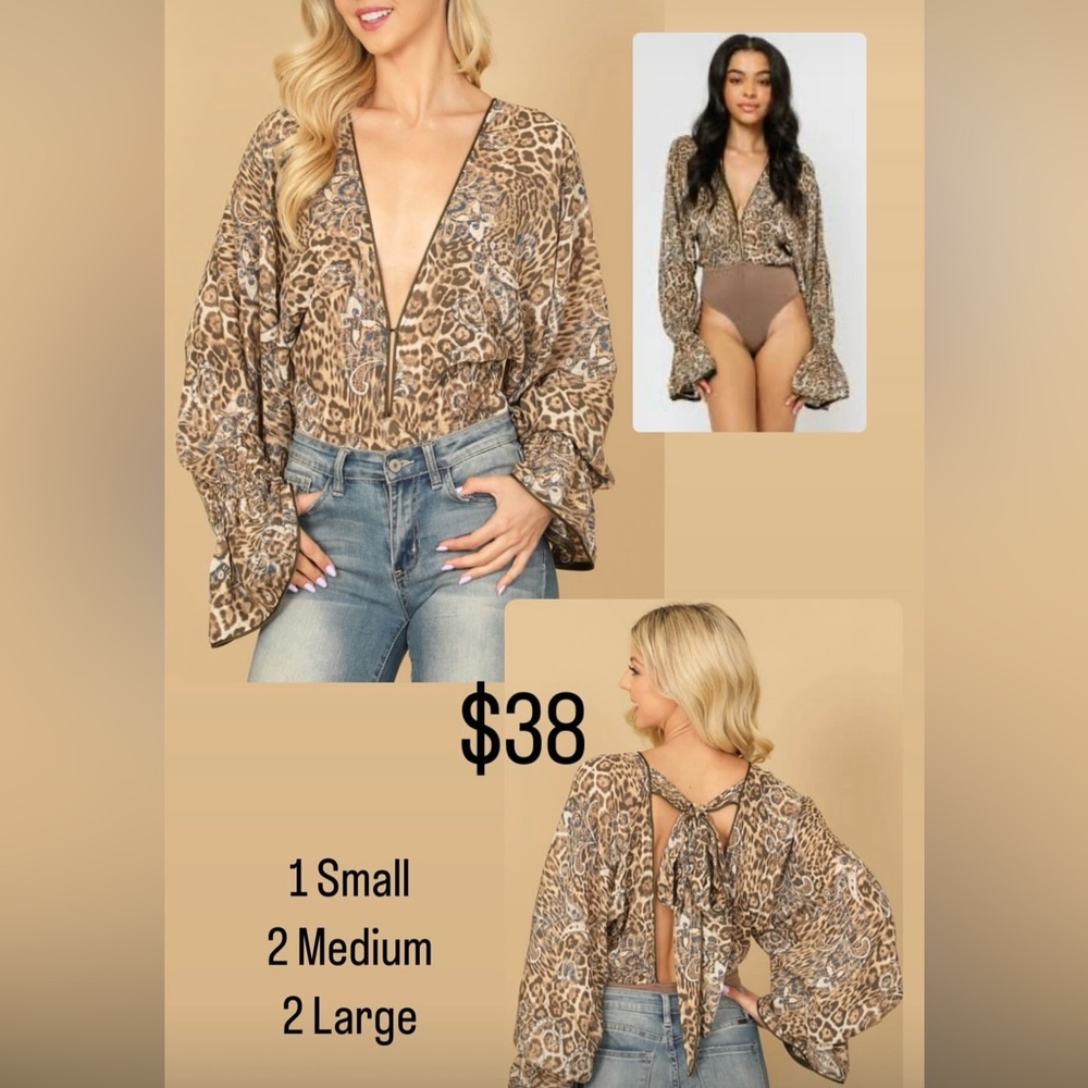 Leopard Bodysuit